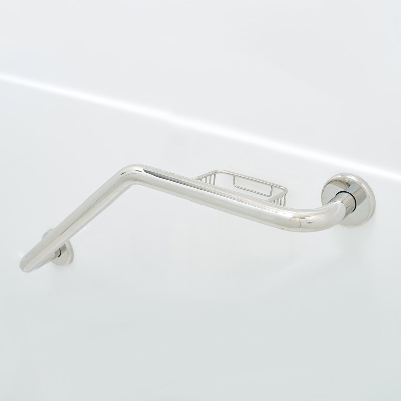 Life Line Soap Dish Grab Bar / Size 24" W, Orientation Left